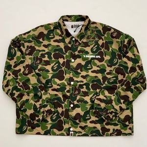 BAPE ABC CAMO RELAXED COACH JACKET